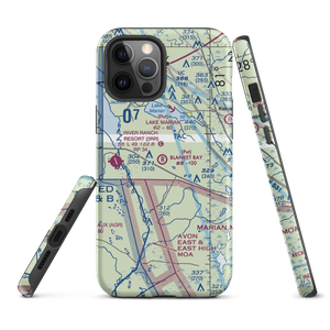 Blanket Bay Airport (6FD5) VFR Sectional  Tough iPhone Case