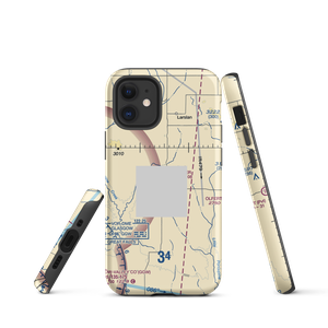 Blatter Airport (25MT) VFR Sectional  Tough iPhone Case