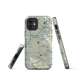 Blech Ranch Airport (0CA9) VFR Sectional  Tough iPhone Case