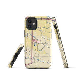 Bledsoe Ranch Airport (0SD3) VFR Sectional  Tough iPhone Case