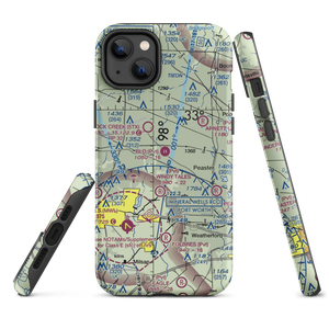 Blo Airport (12TS) VFR Sectional  Tough iPhone Case