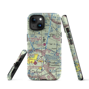 Blo Airport (12TS) VFR Sectional  Tough iPhone Case