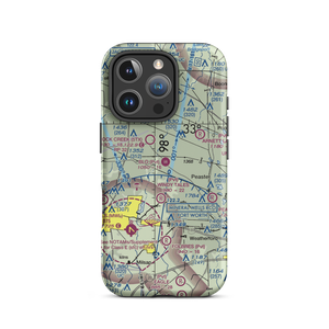Blo Airport (12TS) VFR Sectional  Tough iPhone Case