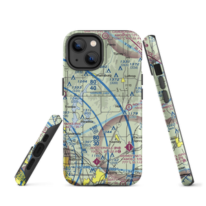 Block Air Village Airport (MO71) VFR Sectional  Tough iPhone Case