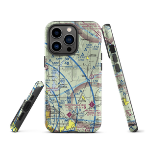 Block Air Village Airport (MO71) VFR Sectional  Tough iPhone Case