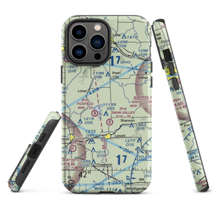 Block Airport (88LL) VFR Sectional  Tough iPhone Case