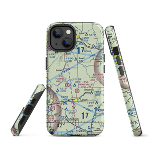 Block Airport (88LL) VFR Sectional  Tough iPhone Case