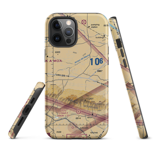 Block Ranch Airport (4AZ2) VFR Sectional  Tough iPhone Case