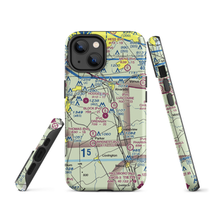 Block Ranch Airport (TX78) VFR Sectional  Tough iPhone Case