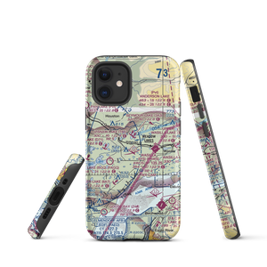 Blodget Lake Seaplane Base (D75) VFR Sectional  Tough iPhone Case