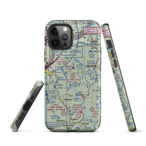 Bloecher Farm Airport (92NY) VFR Sectional  Tough iPhone Case