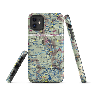 Blomster Field Farm Airport (5PA0) VFR Sectional  Tough iPhone Case