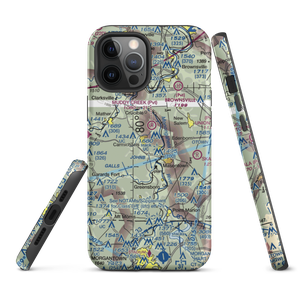 Blomster Field Farm Airport (5PA0) VFR Sectional  Tough iPhone Case