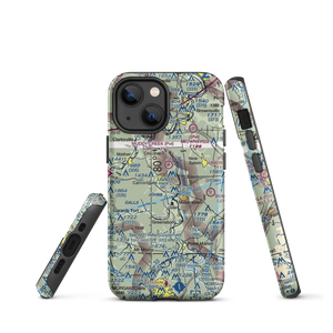 Blomster Field Farm Airport (5PA0) VFR Sectional  Tough iPhone Case