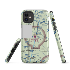 Bloomfield Municipal Airport (4K6) VFR Sectional  Tough iPhone Case