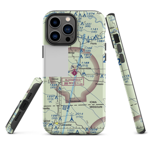 Bloomfield Municipal Airport (4K6) VFR Sectional  Tough iPhone Case