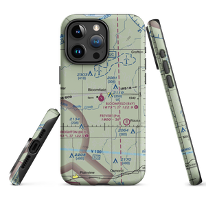 Bloomfield Municipal Airport (84Y) VFR Sectional  Tough iPhone Case
