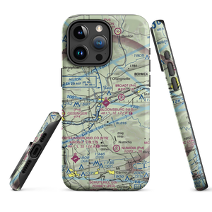 Bloomsburg Municipal Airport (N13) VFR Sectional  Tough iPhone Case