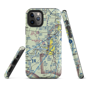 Blue Bird Airport (OH38) VFR Sectional  Tough iPhone Case