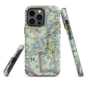 Blue Bird Airport (OH38) VFR Sectional  Tough iPhone Case