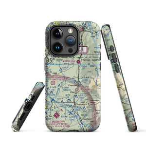 Blue Bird Field (37GA) VFR Sectional  Tough iPhone Case