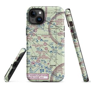 Blue Bird Field (7TN0) VFR Sectional  Tough iPhone Case