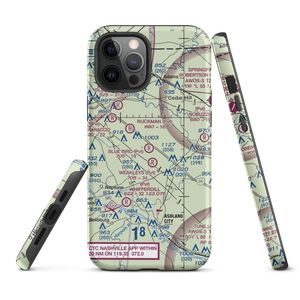 Blue Bird Field (7TN0) VFR Sectional  Tough iPhone Case