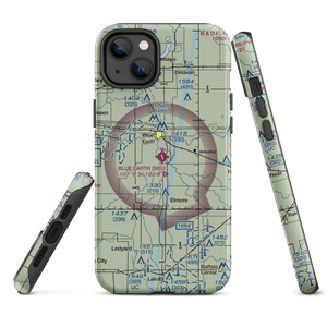 Blue Earth Municipal Airport (SBU) VFR Sectional  Tough iPhone Case