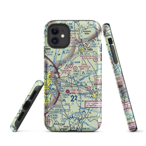 Blue Grass Station Army Heliport (LSD) VFR Sectional  Tough iPhone Case