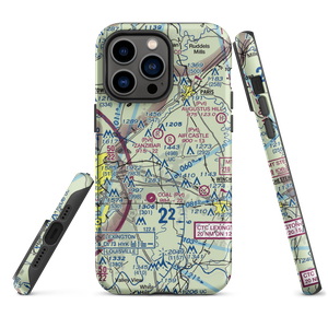 Blue Grass Station Army Heliport (LSD) VFR Sectional  Tough iPhone Case