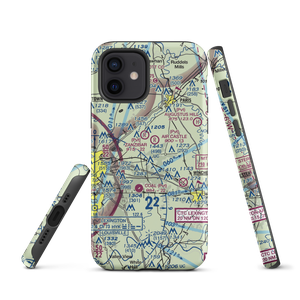 Blue Grass Station Army Heliport (LSD) VFR Sectional  Tough iPhone Case