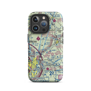 Blue Haven Farm Airport (14KY) VFR Sectional  Tough iPhone Case