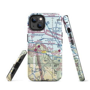 Blue Heron Field (WN49) VFR Sectional  Tough iPhone Case