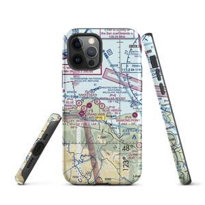 Blue Heron Field (WN49) VFR Sectional  Tough iPhone Case