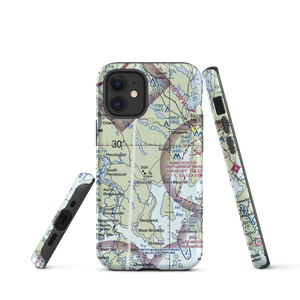 Blue Hill Airport (07B) VFR Sectional  Tough iPhone Case