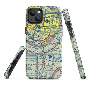 Blue Lick Airport (07KY) VFR Sectional  Tough iPhone Case