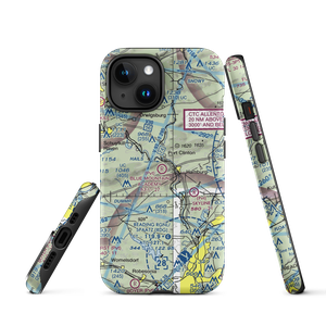 Blue Mountain Academy (Private) Airport (PA92) VFR Sectional  Tough iPhone Case