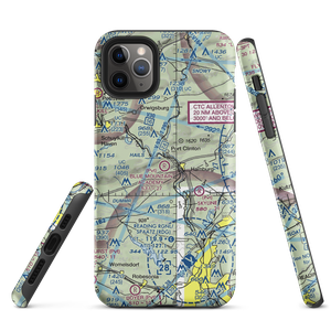 Blue Mountain Academy (Private) Airport (PA92) VFR Sectional  Tough iPhone Case