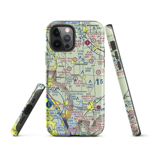 Blue Ridge Airport (99XS) VFR Sectional  Tough iPhone Case