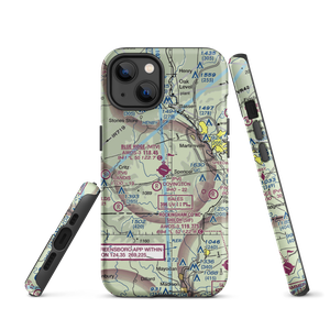 Blue Ridge Airport (MTV) VFR Sectional  Tough iPhone Case