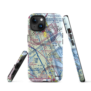 Blue Ridge Flightpark Airport (34FD) VFR Sectional  Tough iPhone Case