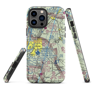 Blue Skies Farm Airport (OR87) VFR Sectional  Tough iPhone Case