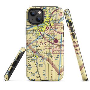 Blue Sky Airfield (2TX0) VFR Sectional  Tough iPhone Case