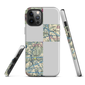 Blueberry Field (7NK6) VFR Sectional  Tough iPhone Case