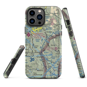 Blueberry Hill Airport (MA77) VFR Sectional  Tough iPhone Case