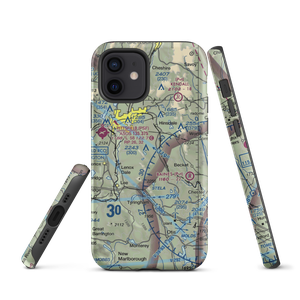 Blueberry Hill Airport (MA77) VFR Sectional  Tough iPhone Case