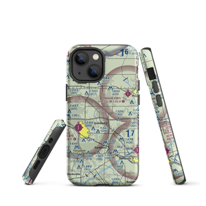 Bluebird Airpark (OK22) VFR Sectional  Tough iPhone Case