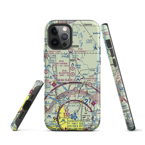 Bluestem Airport (OK58) VFR Sectional  Tough iPhone Case