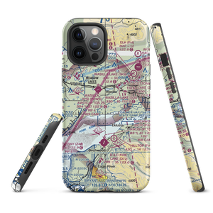 Bluff Park Farm Airport (71AK) VFR Sectional  Tough iPhone Case