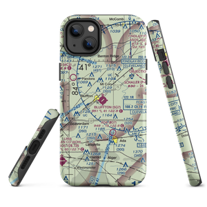 Bluffton Airport (5G7) VFR Sectional  Tough iPhone Case